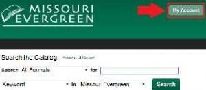 Access My Account on Missouri Evergreen
