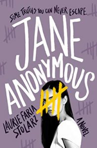 "Jane Anonymous" by Laurie Faria Stlarz